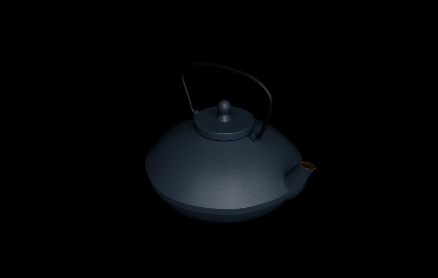 Japanese Tea Pot Model